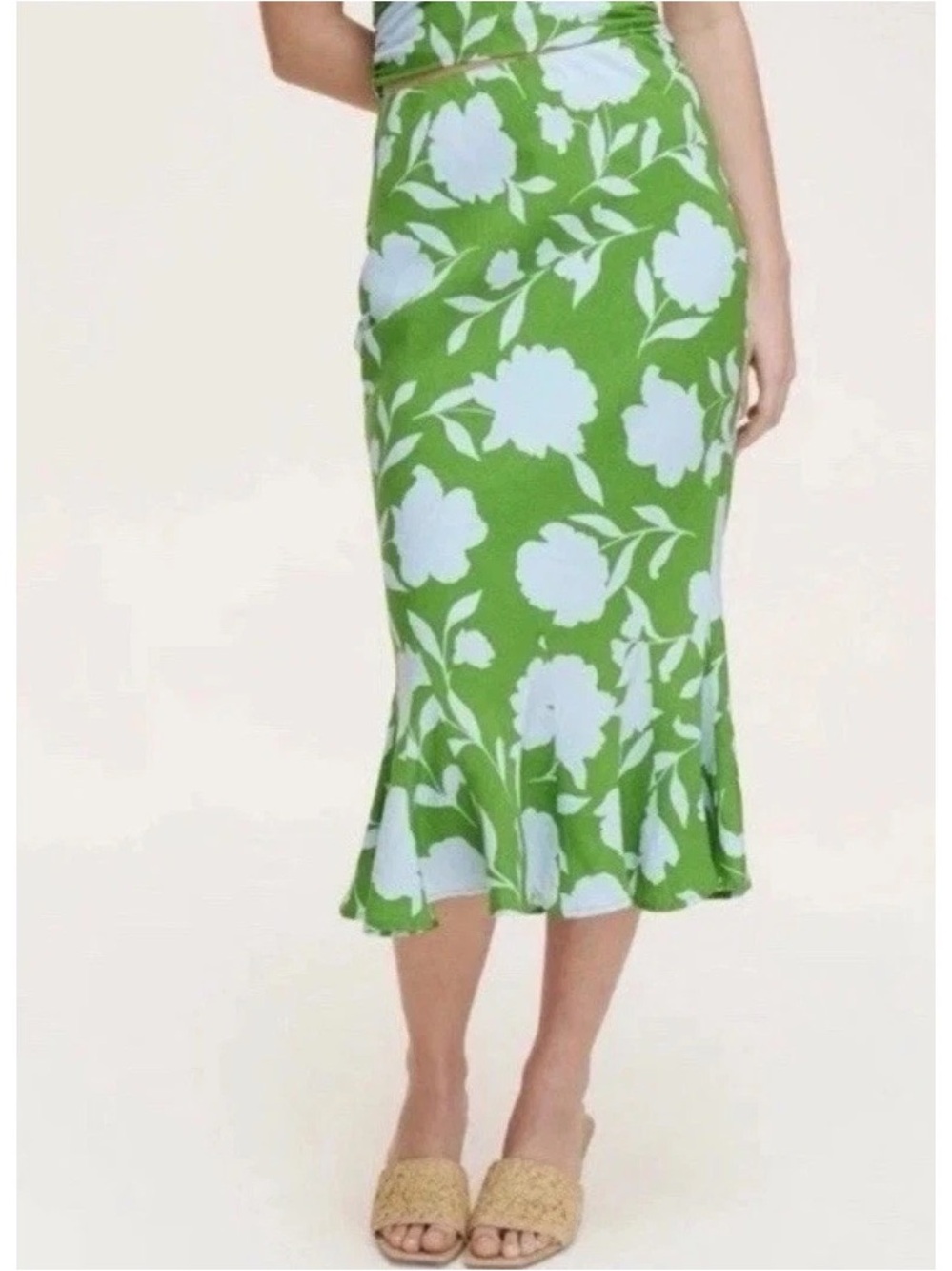 KATE SPADE Floral Midi Skirt